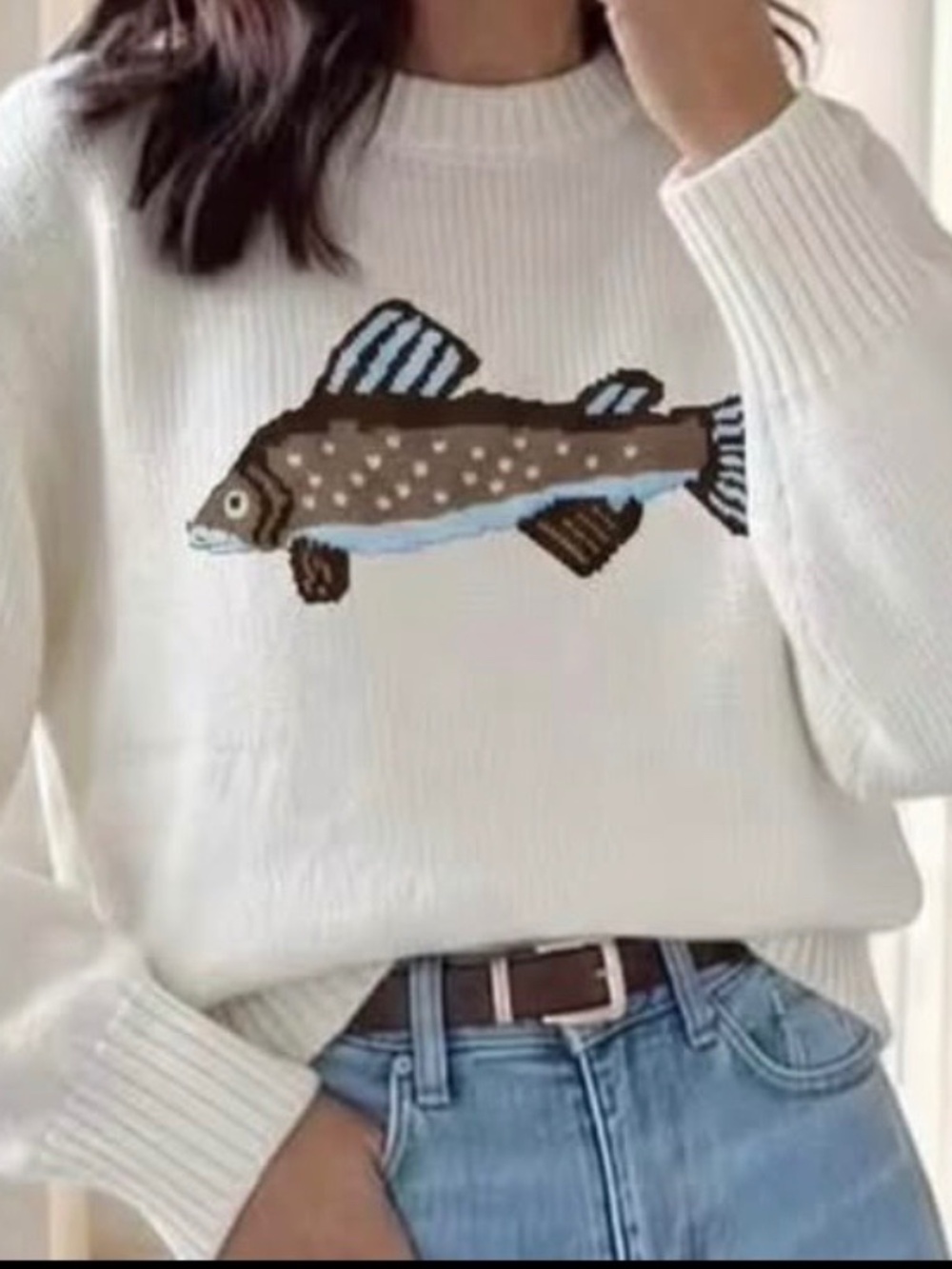 New! Fish Sweater